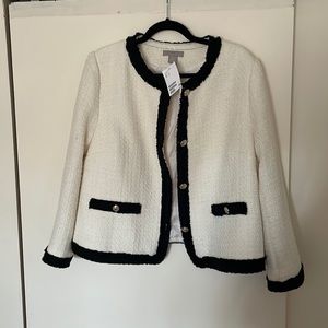 Tweed cream jacket